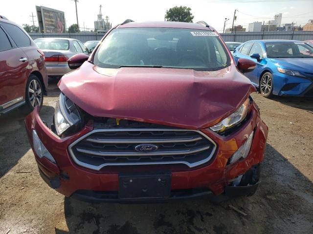 MAJ3S2GE1MC422969 - 2021 FORD ECOSPORT SE RED photo 5