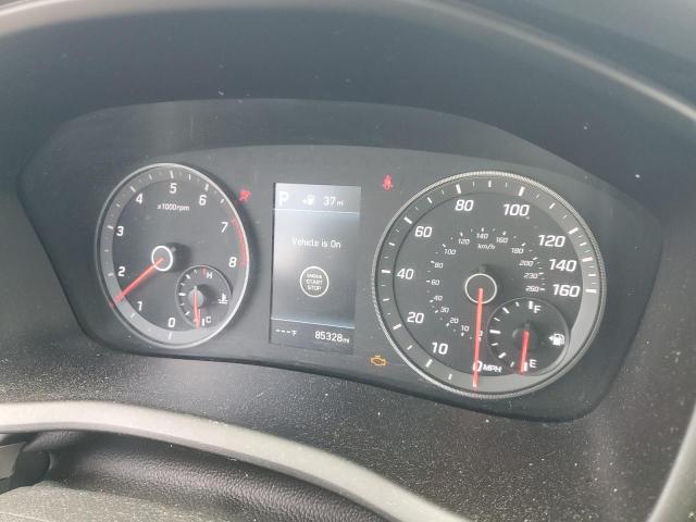 5NPE34AF5JH704044 - 2018 HYUNDAI SONATA SPORT Մոխրագույն լուսանկար 9