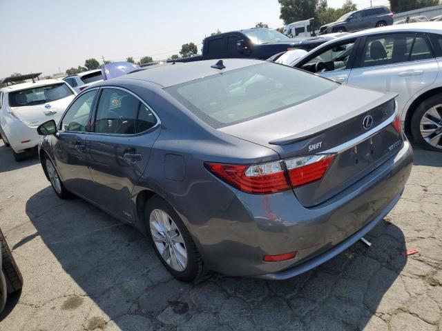 JTHBW1GG5E2060995 - 2014 LEXUS ES 300H GRAY photo 2