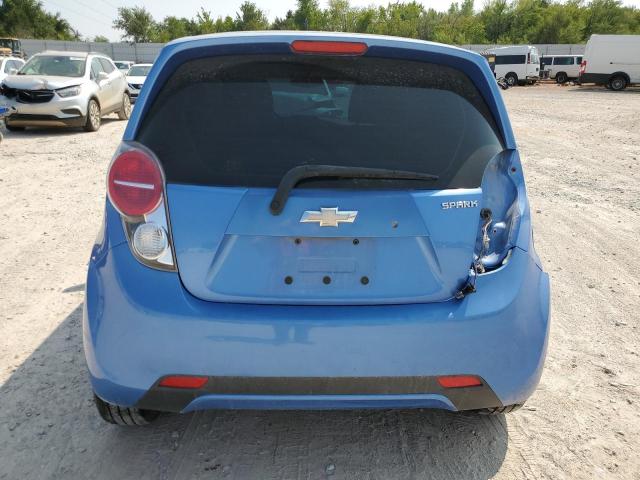 KL8CD6S91EC412068 - 2014 CHEVROLET SPARK 1LT BLUE photo 6