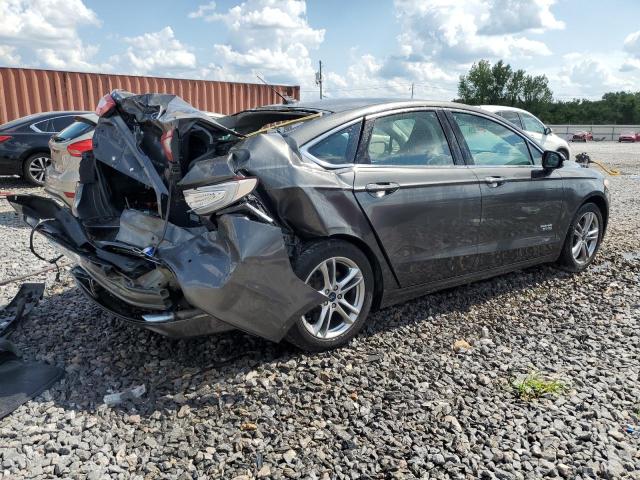3FA6P0SU1GR320594 - 2016 FORD FUSION TITANIUM PHEV GRAY photo 3