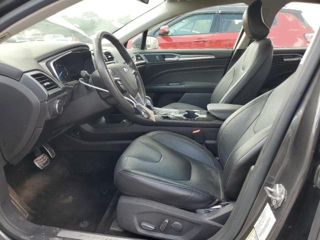 3FA6P0SU1GR320594 - 2016 FORD FUSION TITANIUM PHEV GRAY photo 7