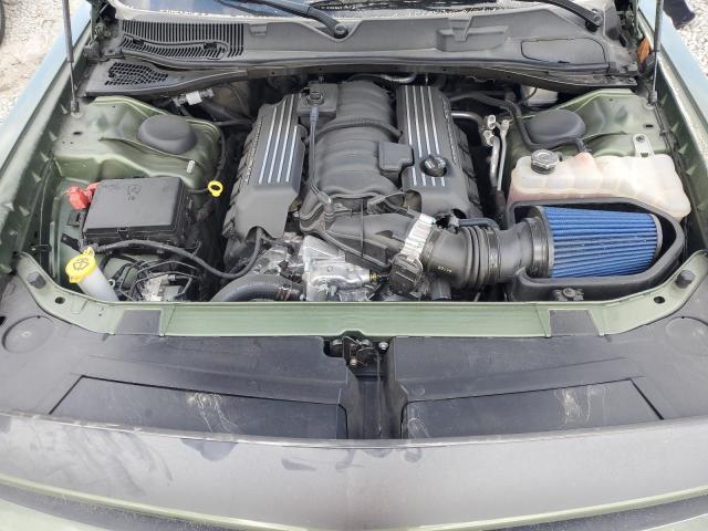 2C3CDZFJ9NH223442 - 2022 DODGE CHALLENGER R/T SCAT PACK GREEN photo 11