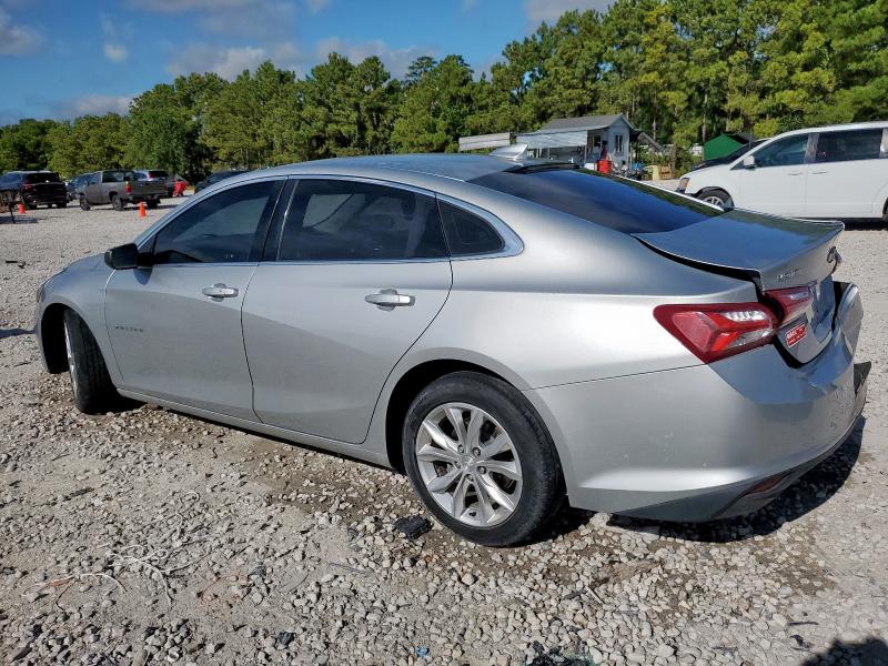 1G1ZD5ST4LF045338 - 2020 CHEVROLET MALIBU LT SILVER photo 2