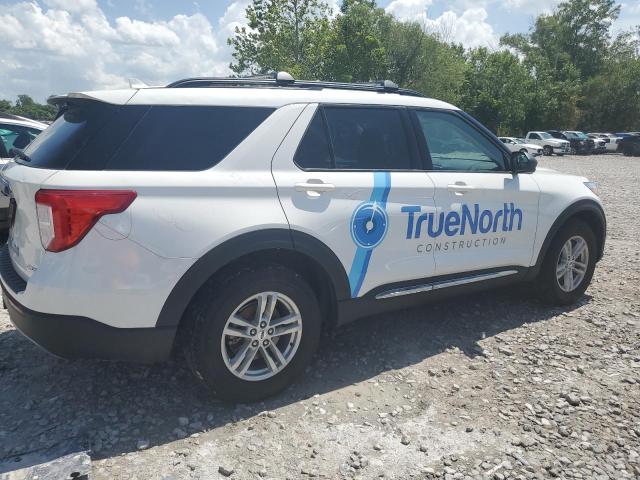 1FMSK8DH8PGA01380 - 2023 FORD EXPLORER XLT Beyaz fotoğraf 3