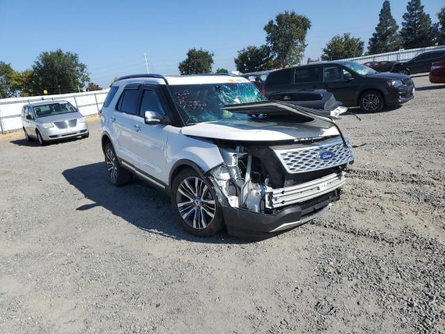 1FM5K8HT5GGD29786 - 2016 FORD EXPLORER PLATINUM WHITE photo 4