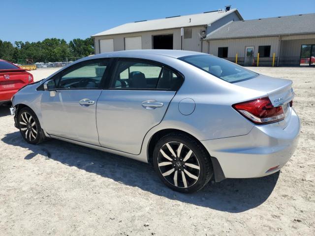 19XFB2F93FE055113 - 2015 HONDA CIVIC EXL SILVER photo 2