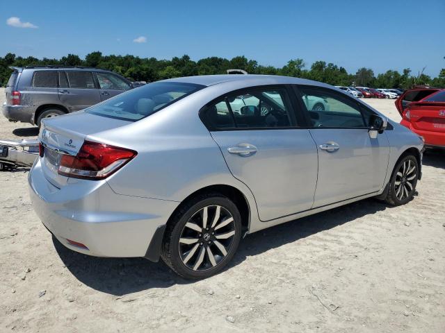 19XFB2F93FE055113 - 2015 HONDA CIVIC EXL SILVER photo 3
