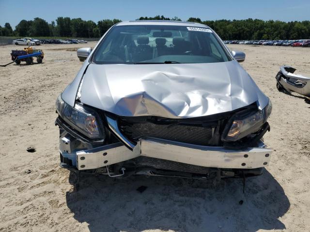 19XFB2F93FE055113 - 2015 HONDA CIVIC EXL SILVER photo 5