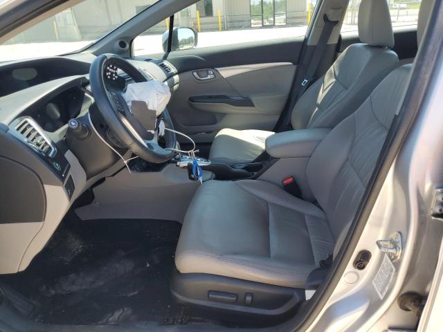 19XFB2F93FE055113 - 2015 HONDA CIVIC EXL SILVER photo 7