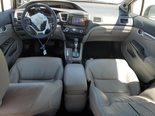 19XFB2F93FE055113 - 2015 HONDA CIVIC EXL SILVER photo 8