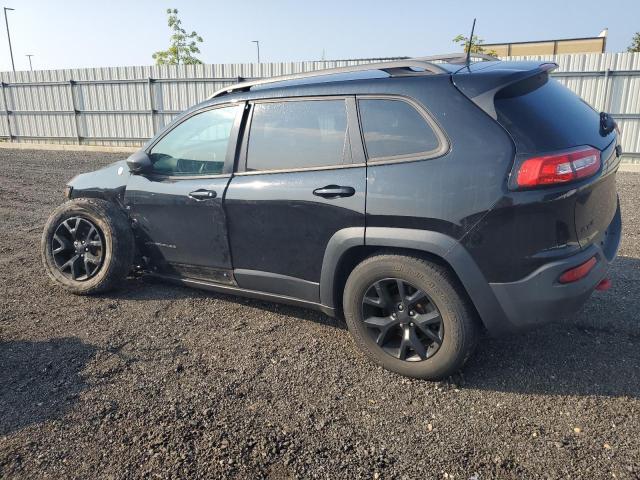 1C4PJMBB7JD516089 - 2018 JEEP CHEROKEE TRAILHAWK BLACK photo 2