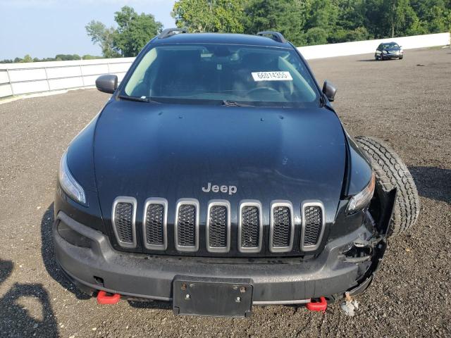 1C4PJMBB7JD516089 - 2018 JEEP CHEROKEE TRAILHAWK BLACK photo 5