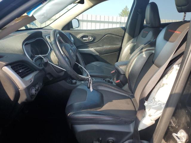 1C4PJMBB7JD516089 - 2018 JEEP CHEROKEE TRAILHAWK BLACK photo 7