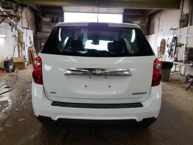 2GNFLCEK4D6108946 - 2013 CHEVROLET EQUINOX LS WHITE photo 6