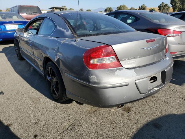 4C3AG52H03E049130 - 2003 CHRYSLER SEBRING LXI CHARCOAL photo 2