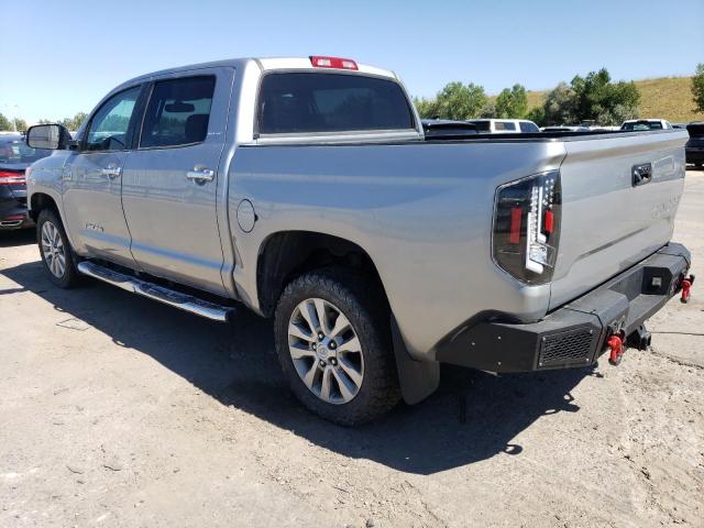 5TFHY5F17EX382602 - 2014 TOYOTA TUNDRA CREWMAX LIMITED SILVER photo 2