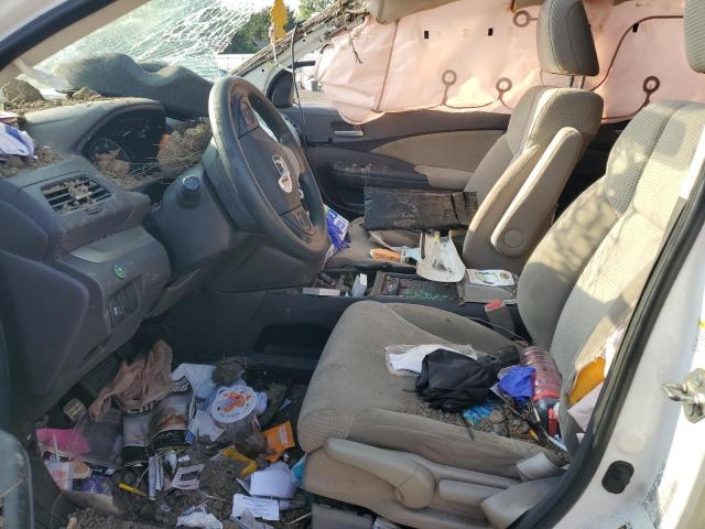 5J6RM4H51CL014621 - 2012 HONDA CR-V EX WHITE photo 7