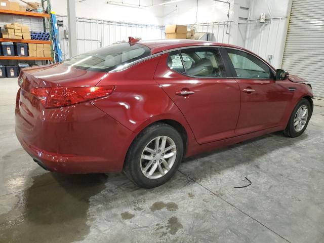 5XXGM4A7XCG061185 - 2012 KIA OPTIMA LX RED photo 3