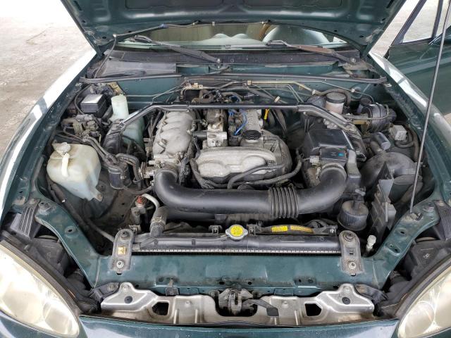 JM1NB353X10213625 - 2001 MAZDA MX-5 MIATA BASE GREEN photo 11