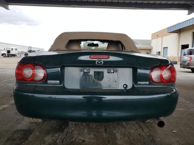 JM1NB353X10213625 - 2001 MAZDA MX-5 MIATA BASE GREEN photo 6
