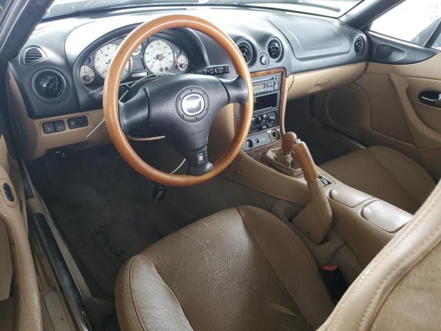 JM1NB353X10213625 - 2001 MAZDA MX-5 MIATA BASE GREEN photo 8