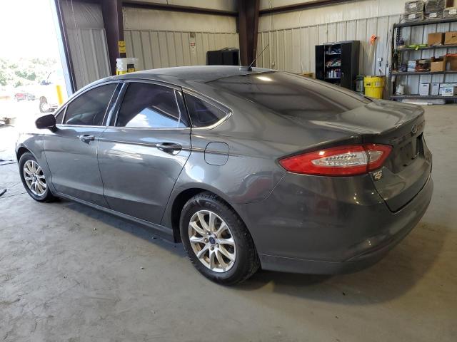 3FA6P0G79GR101904 - 2016 FORD FUSION S GRAY photo 2