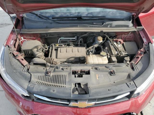 3GNCJLSB2KL361527 - 2019 CHEVROLET TRAX 1LT Қызыл фото 11