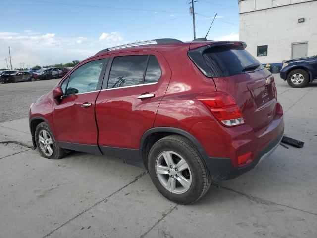 3GNCJLSB2KL361527 - 2019 CHEVROLET TRAX 1LT Қызыл фото 2