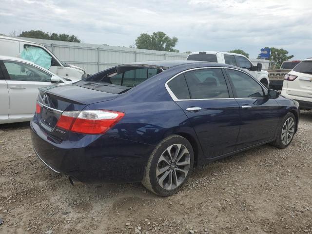 1HGCR2F52FA273382 - 2015 HONDA ACCORD SPORT 蓝色 照片 3