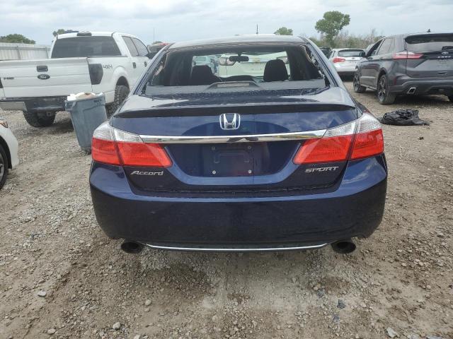 1HGCR2F52FA273382 - 2015 HONDA ACCORD SPORT 蓝色 照片 6