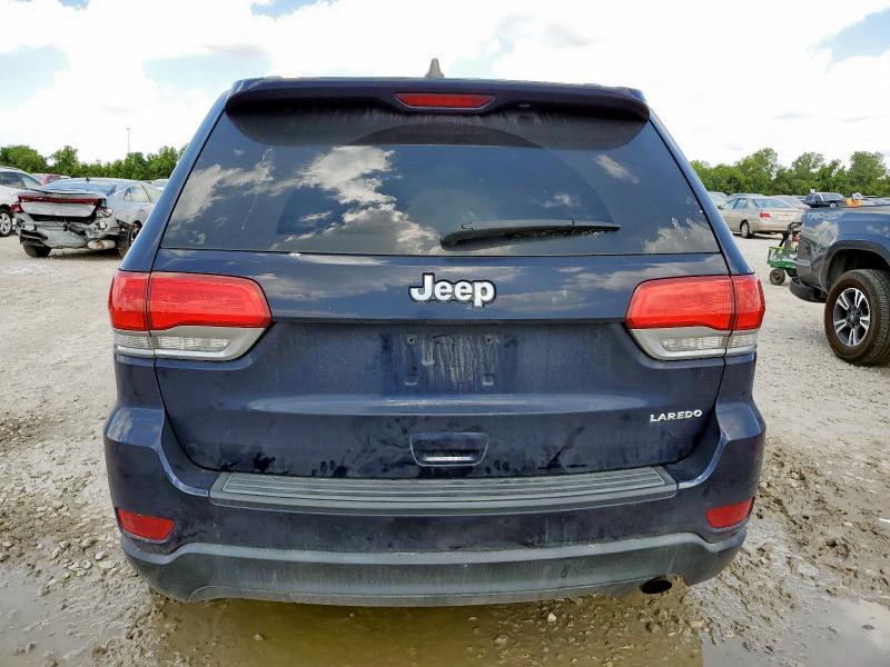 1C4RJEAG0GC415440 - 2016 JEEP GRAND CHEROKEE LAREDO BLUE photo 6