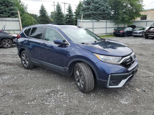 5J6RW2H89LA017139 - 2020 HONDA CR-V EXL BLUE photo 4