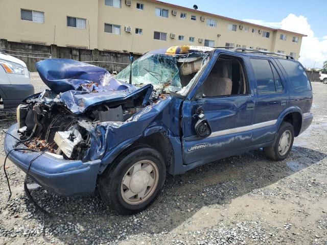 1GKCS13WXW2572031 - 1998 GMC JIMMY Bleu photo 1