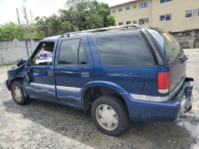1GKCS13WXW2572031 - 1998 GMC JIMMY Bleu photo 2