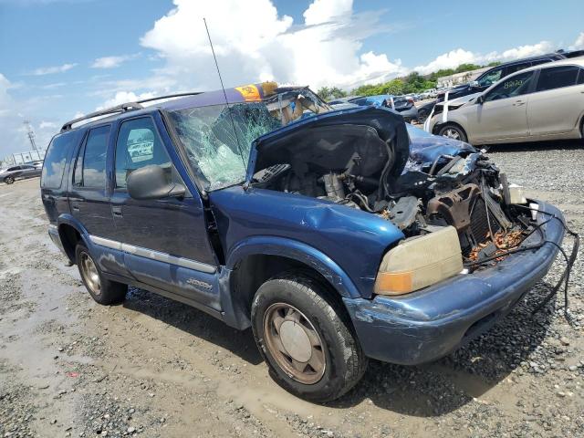 1GKCS13WXW2572031 - 1998 GMC JIMMY Bleu photo 4