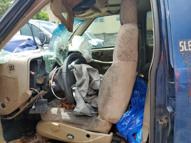 1GKCS13WXW2572031 - 1998 GMC JIMMY Bleu photo 7