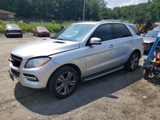 4JGDA5HB6DA174393 - 2013 MERCEDES-BENZ ML 350 4MATIC SILVER photo 1