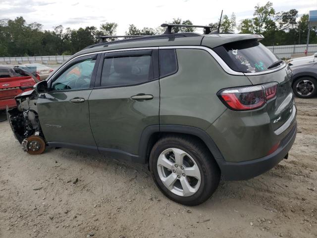 3C4NJDBB2MT557400 - 2021 JEEP COMPASS LATITUDE GREEN photo 2