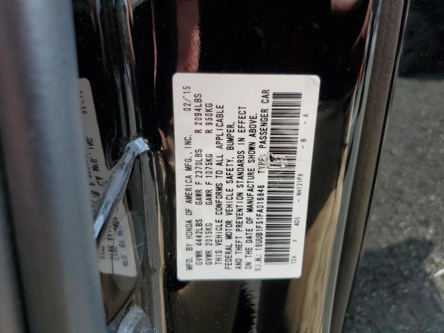19UUB1F51FA016846 - 2015 ACURA TLX TECH BLACK photo 12
