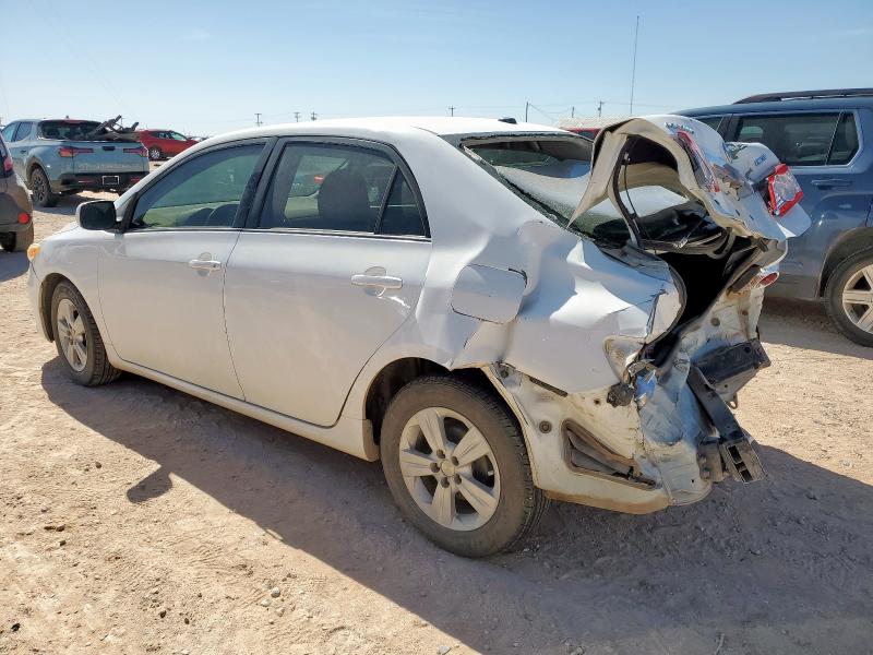 JTDBU4EEXBJ108020 - 2011 TOYOTA COROLLA BASE 白色 照片 2