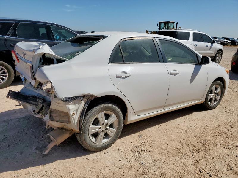 JTDBU4EEXBJ108020 - 2011 TOYOTA COROLLA BASE 白色 照片 3