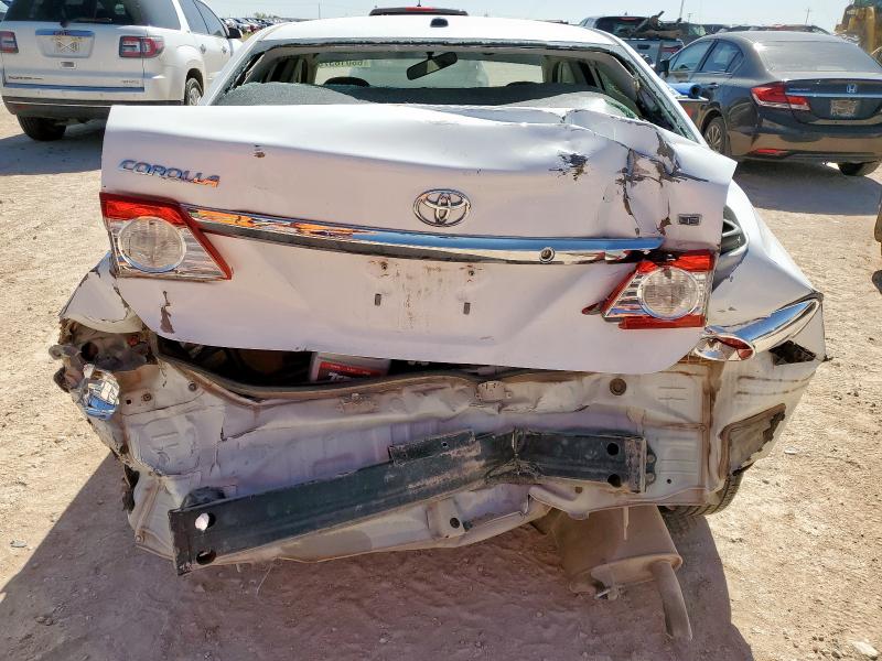JTDBU4EEXBJ108020 - 2011 TOYOTA COROLLA BASE 白色 照片 6