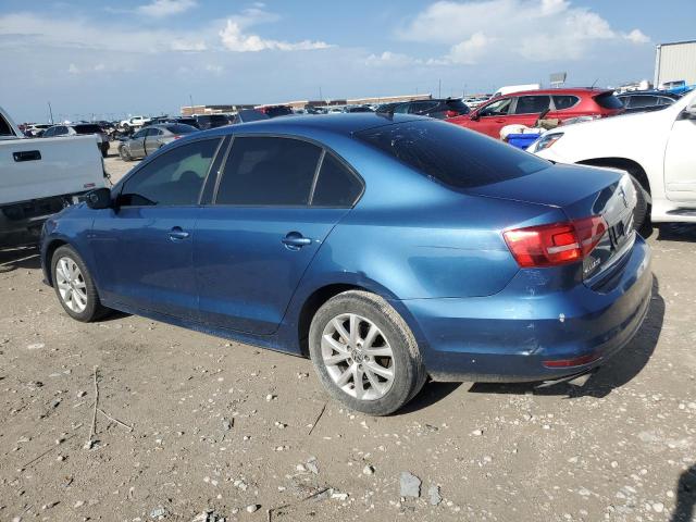 3VWD17AJ4FM405036 - 2015 VOLKSWAGEN JETTA SE BLUE photo 2