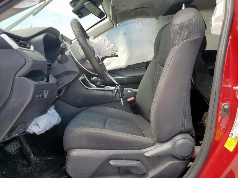 2T3H1RFVXMW129310 - 2021 TOYOTA RAV4 LE RED photo 7