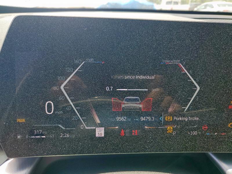 WBX73EF06P5W89620 - 2023 BMW X1 XDRIVE28I თეთრი ფოტო 9