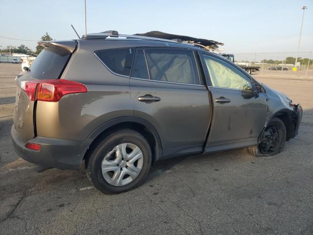 JTMZFREV6FD075916 - 2015 TOYOTA RAV4 LE GRAY photo 3