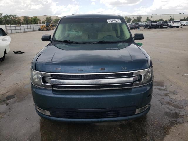 2FMGK5C85GBA06906 - 2016 FORD FLEX SEL BLUE photo 5