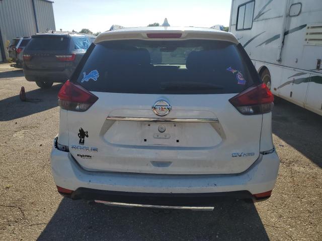5N1AT2MV7KC720776 - 2019 NISSAN ROGUE S WHITE photo 6