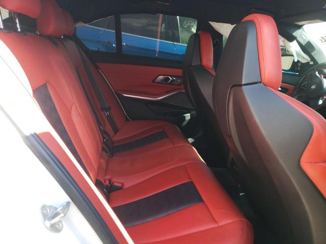 WBS43AY09NFM43859 - 2022 BMW M3 COMPETITION თეთრი ფოტო 10